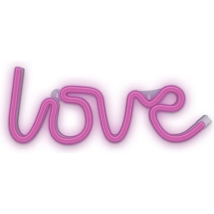 Forever Light Neon LED-Leuchte LOVE pink – FLNE05