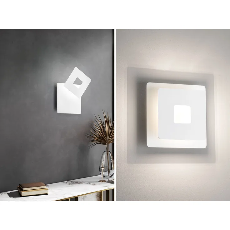 Fischer & Honsel 30468 LED Wandleuchte Hennes sandweiß 3000K
