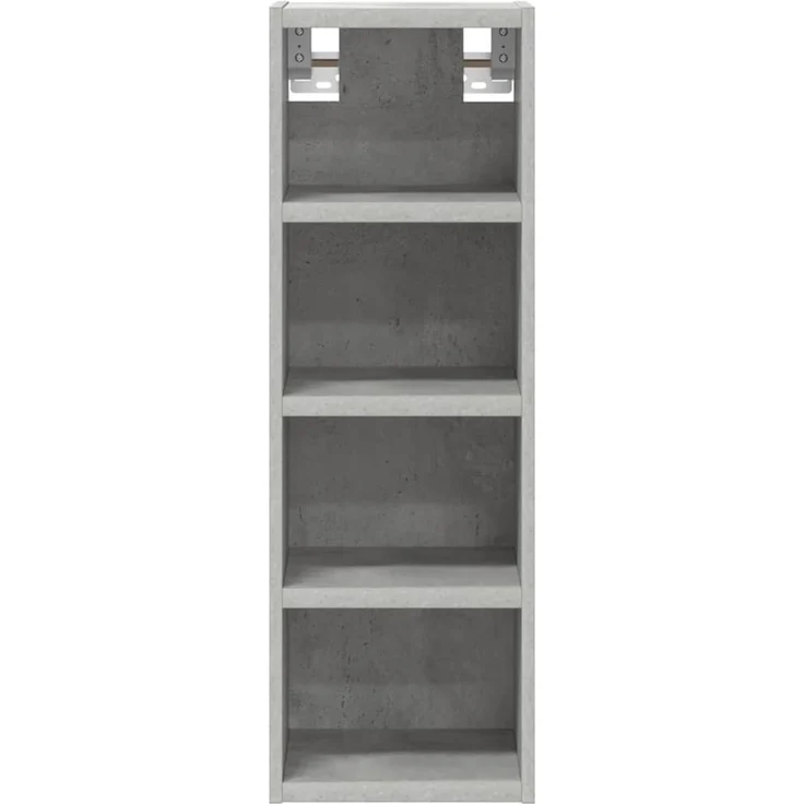 vidaXL Hängeschrank Riga Betongrau 20x29,5x60 cm Holzwerkstoff 854160 – Bild 4