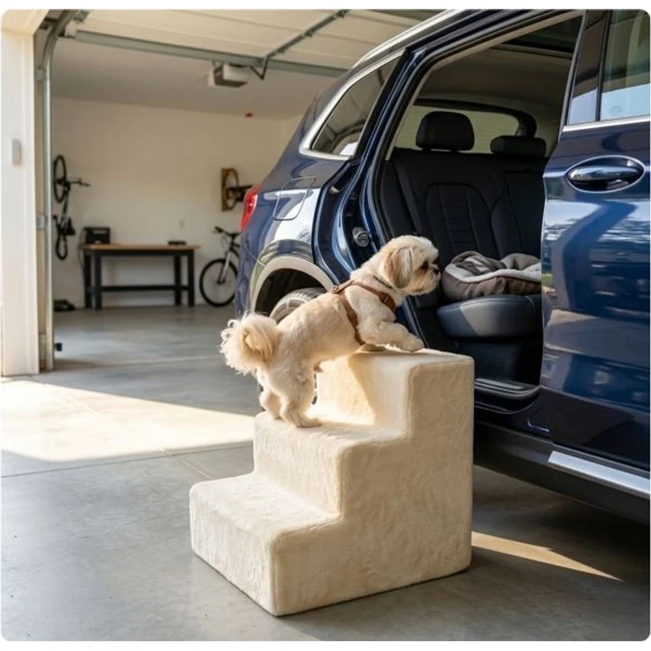 Relaxdays Hundetreppe mit 3 Stufen – Bild 7