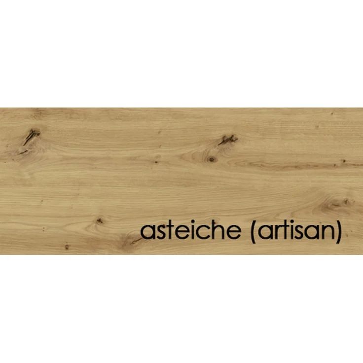 Couchtisch >Lift< höhenverstellbar, Asteiche Dekor / schwarz - 120x49/68x70cm (BxHxT) – Bild 5