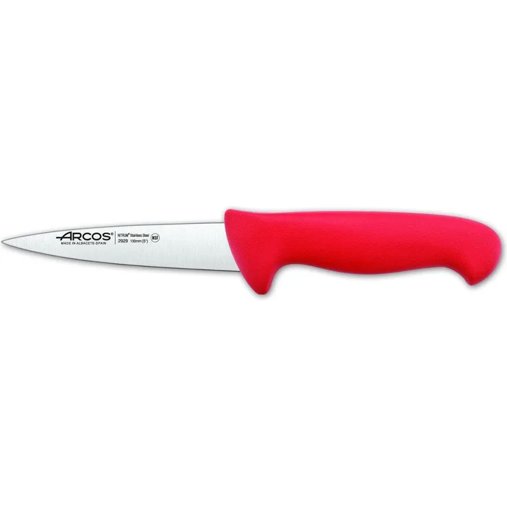 Arcos 292922 Metzgermesser, Acier inoxydable, rot