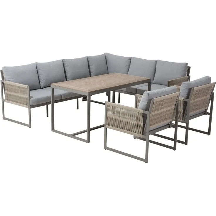 Gardissimo Rope Garten Ecklounge / Sitzgruppe "Marea"