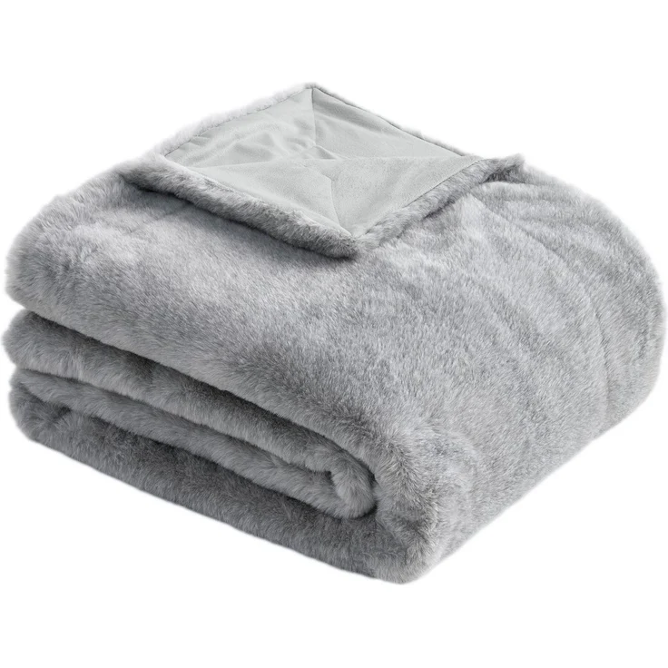 Bugatti Wohndecke Felldecke Koala Optik 3918-800 Kunstfell 150x200 – Bild 1