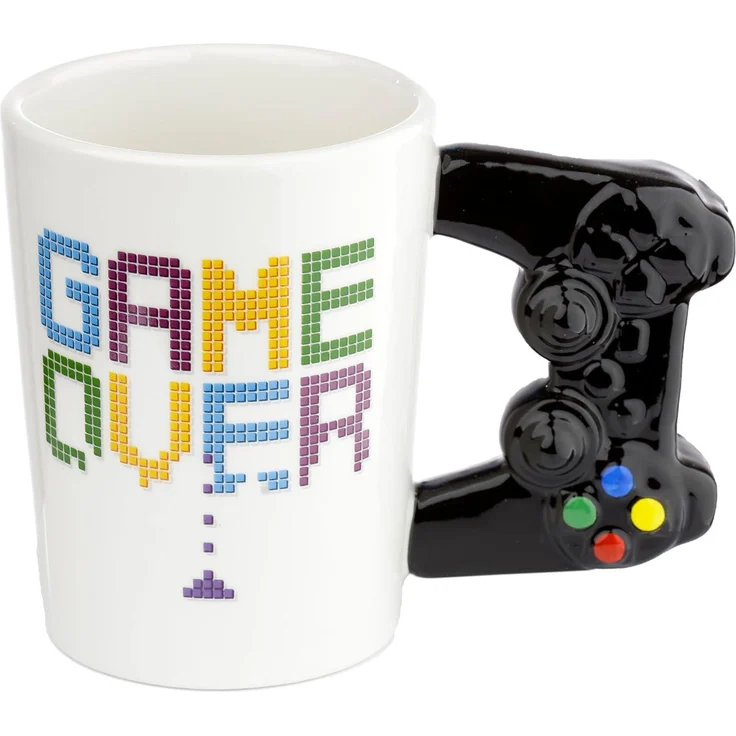 Puckator Tasse Controller Tasse Game Over mit 3D Controller am Henkel – Bild 1
