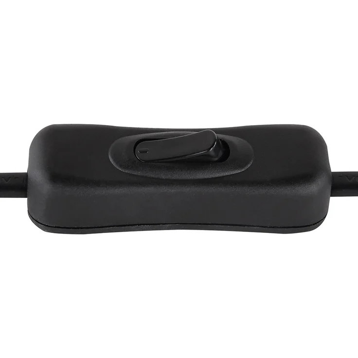 LED Boho Tischleuchte, Käfig, Bambusgeflecht, schwarz, H 32 cm – Bild 9