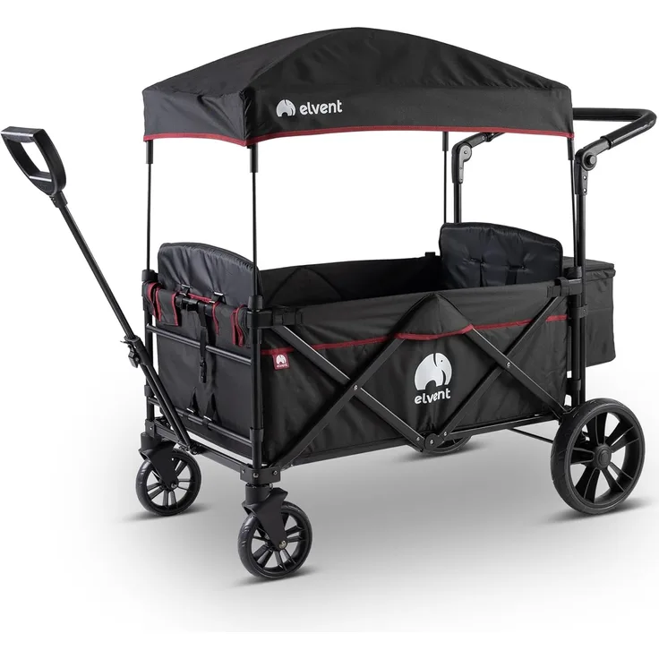Elvent 'AllRounder City' Bollerwagen in Schwarz
