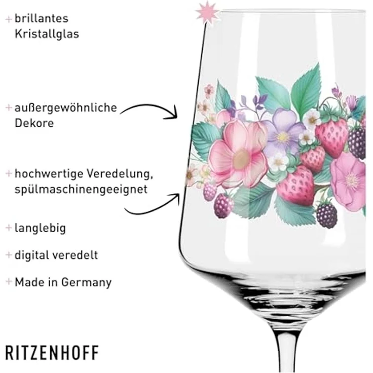 Ritzenhoff 6011004 Aperitifglas 2er-Set F25 SOMMERSONETT Sprizz 2025 – Bild 3