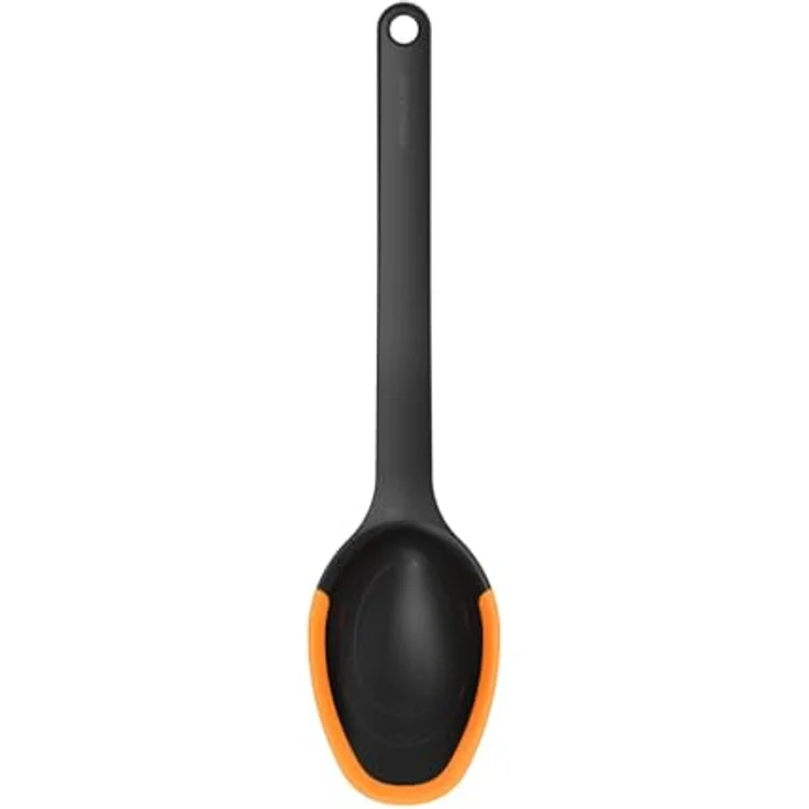 Fiskars Functional Form Kochlöffel mit Silikonkante, Rührlöffel, Kochzubehör, 1027299 – Bild 2