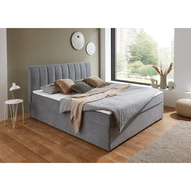 Atlantic Home Collection Boxbett ALVA inkl. Federkern- Matratze und Topper – Bild 5