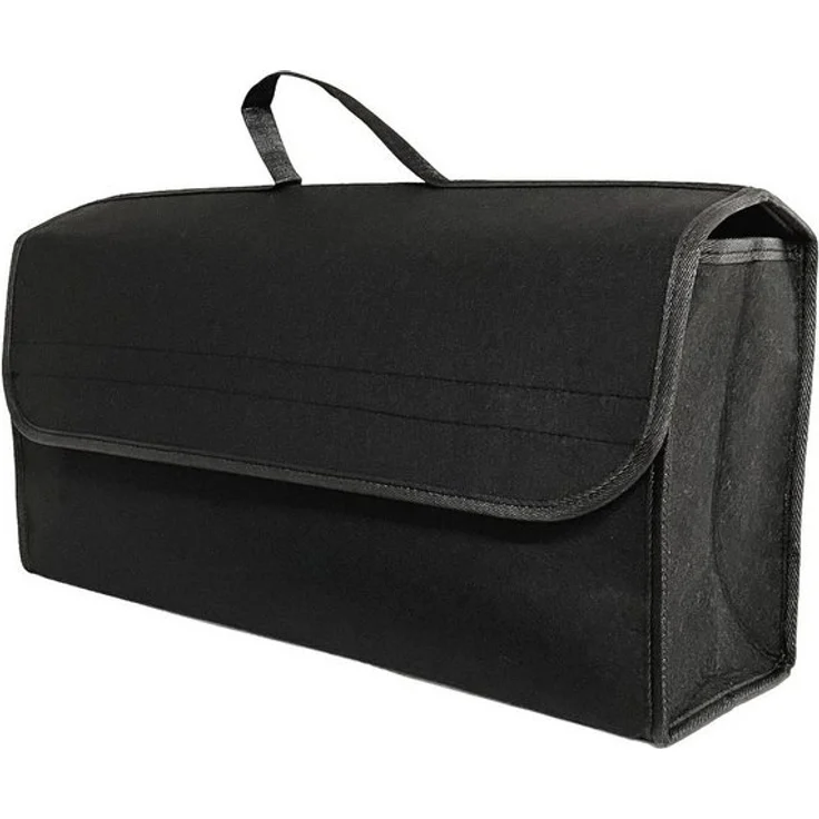 HAC24 Aufbewahrungsbox Auto Kofferraumtasche Organizer, 50 x 15 x 27,5 cm, zusammenfaltbar – Bild 4