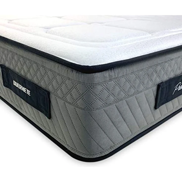 DUÉRMETE ONLINE Mylos Biogel Viskoelastische Matratze, Höhe 28 cm, fest und bequem, milbenabweisend und hypoallergen, thermoregulierend, HR, 140 x 190 cm – Bild 6