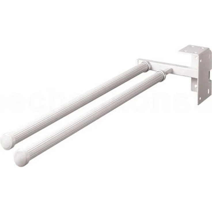 Hailo SECCO Handtuchhalter 2armig Handtuchhalter Handtuchstange Handtuchtrockner – Bild 4