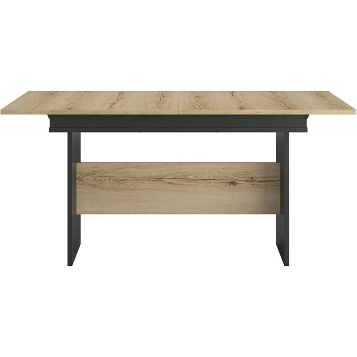 Calicosy 'ESTEBAN' Rechteckiger Tisch mit 1 Verlängerung L205/160 cm - Helles Holz – Bild 4
