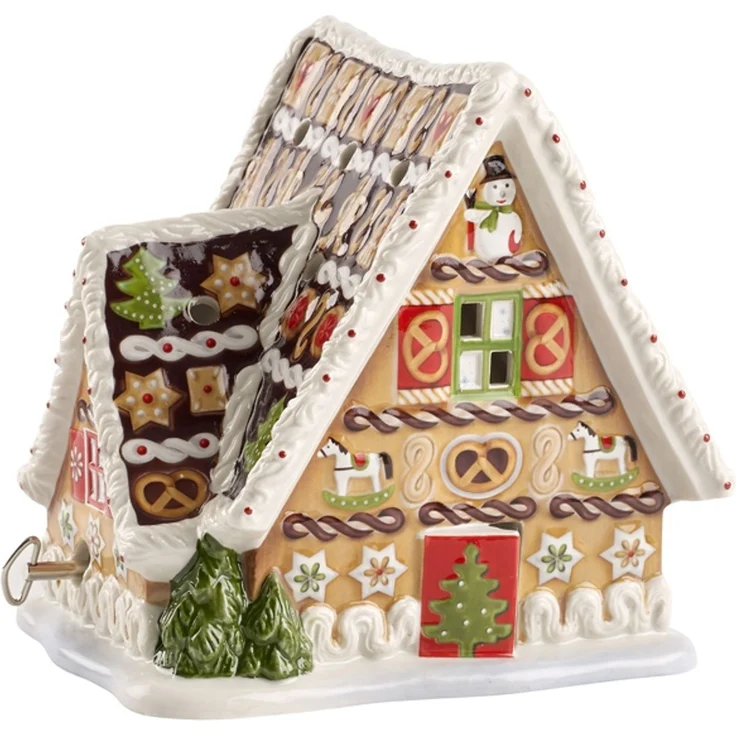 Villeroy & Boch Christmas Toys Lebkuchenhaus mit Spieluhr – Bild 1