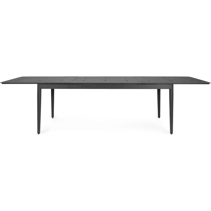 Gartenesstisch Nebula ausziehbar aus Aluminium, modern rechteckig, anthrazit, für 8–10 Personen – Bild 5
