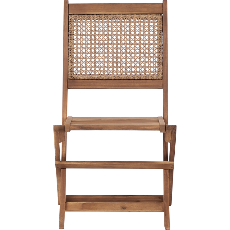 Gartenstuhl 2er Set PARAGGI Zertifiziertes Akazienholz Heller Holzfarbton – Bild 4