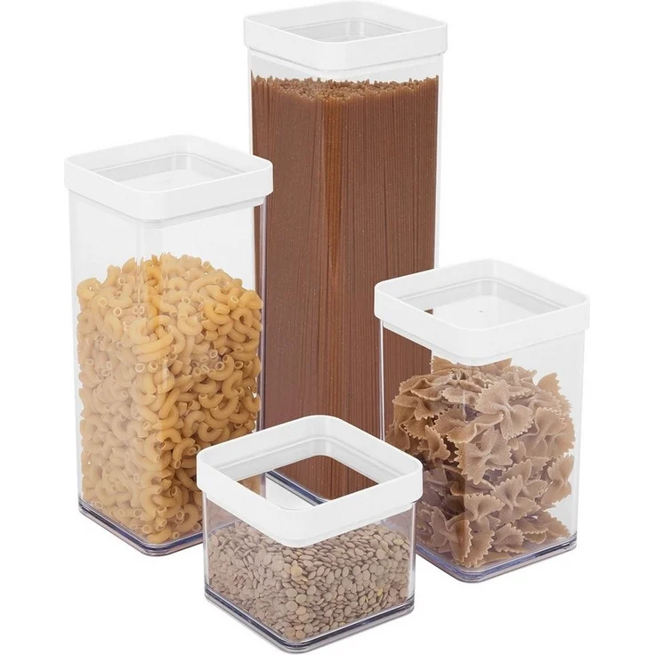 ROTHO Vorratsdose, Kunststoff, (Vorratsbehälterset, 3er-Set) – Bild 2
