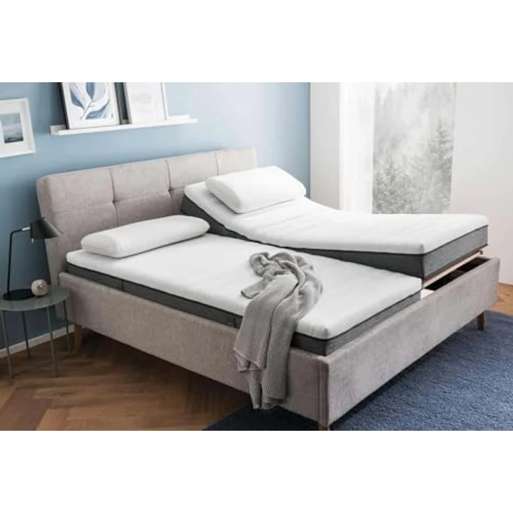 Gelschaummatratze Gelmatratze Thermo-DUO® mit RAVOTEX Funktions.., RAVENSBERGER Matratzen, 18 cm hoch, Ergonomisch, drei Schichten, 7 Zonen, Made in Germany – Bild 3