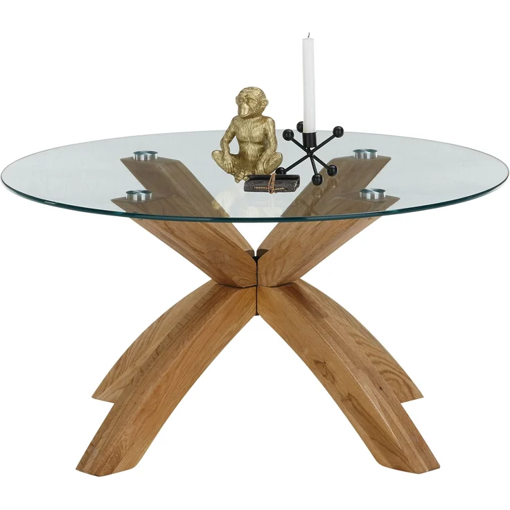 Couchtisch >BISIRA< (BxHxT: 80x40x80 cm) in holzfarben - 80x40x80 (BxHxT) – Bild 5