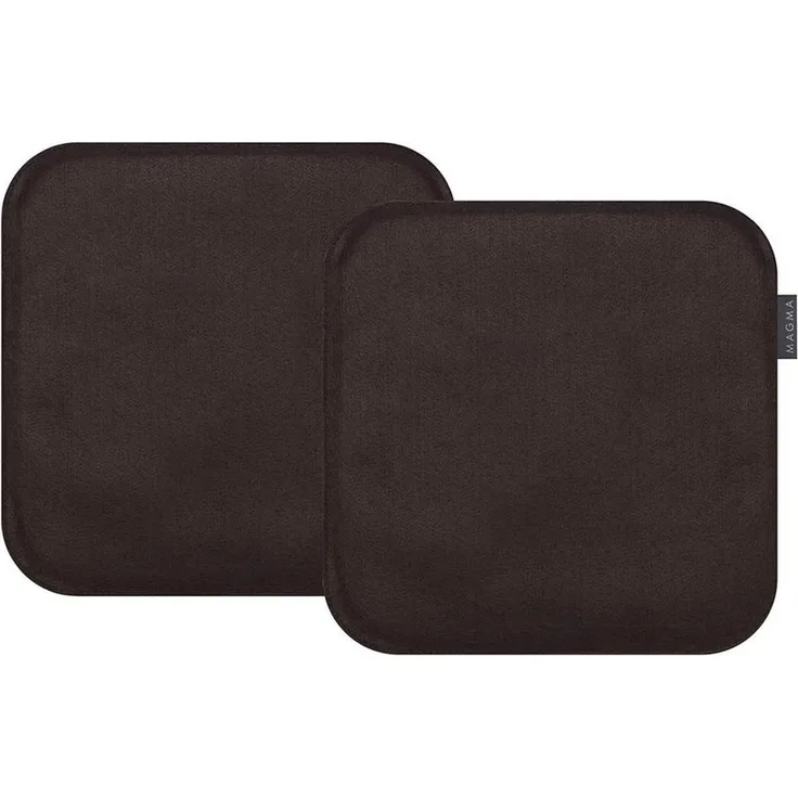 Magma Heimtex Stuhlkissen Magma Stuhl Kissen Avaro Form 47 - Braun - Set 2x