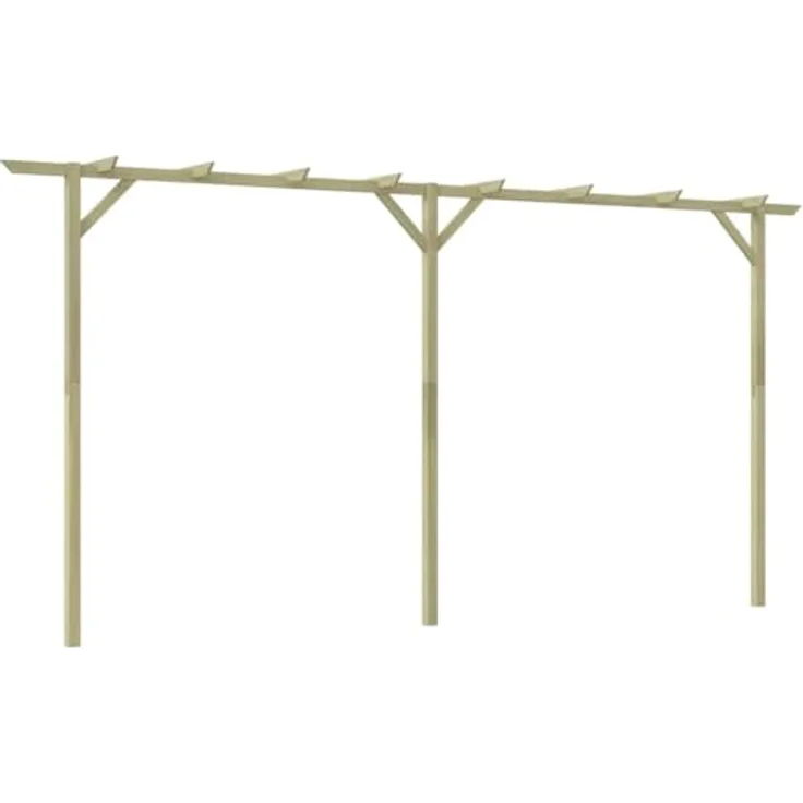 vidaXL Gartenpergola 410x40x203 cm Holz 41664 – Bild 10