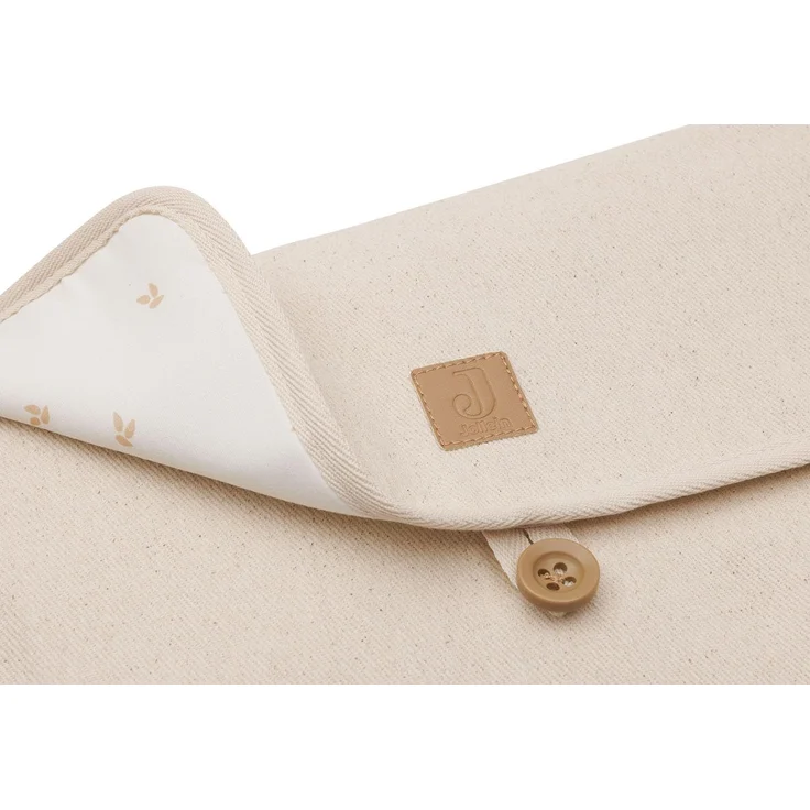 Jollein Twill Wickelunterlage - Natur Braun sand h – Bild 3