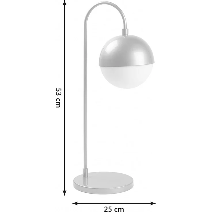 KAWOLA Tischlampe ENORA Glas gold 53 x 25 x 18 cm – Bild 10