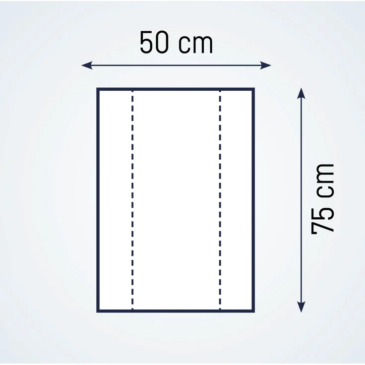 Julius Zöllner Wickelauflage 2-Keil Mulde Folie Daylight 50/65 – Bild 2