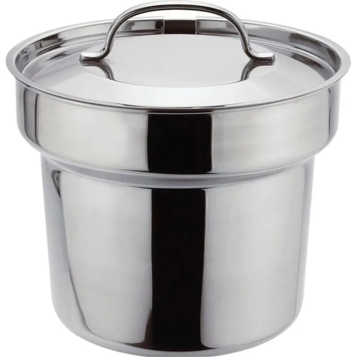 APS Suppentopf 18/10 Edelstahl, mit Deckel, Inhalt: 4,20 Liter