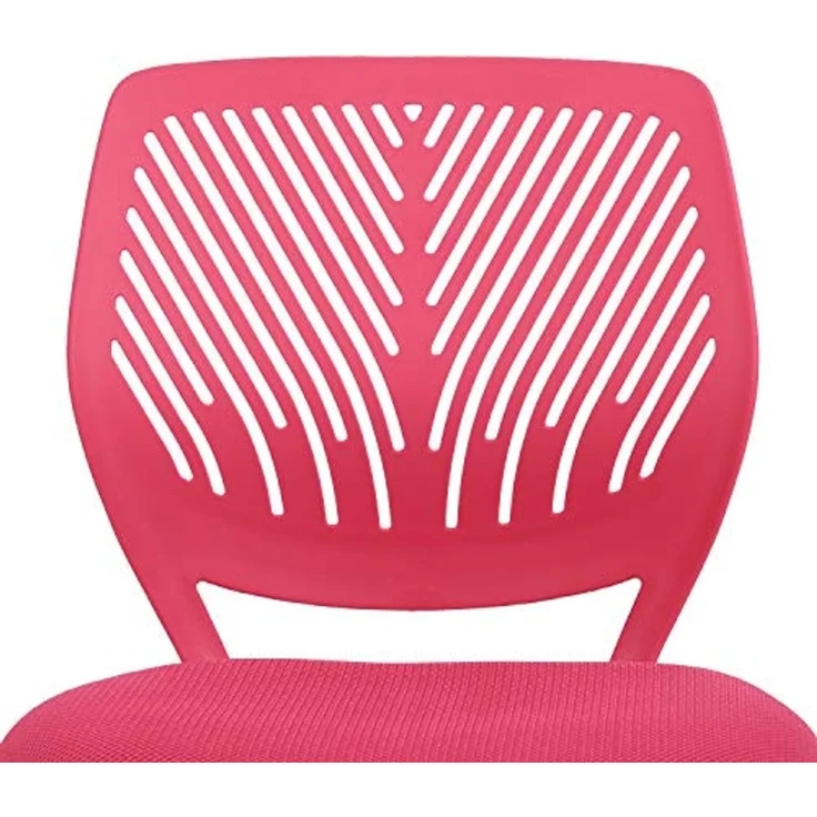 FurnitureR 2 Stück Home Office Stuhl, ergonomisch, verstellbar, Höhe Swivel Rolling, Computer-Bürostuhl, für Zuhause, Büro und Studium, Metall, Pink Purple, 38.5CM x40CM x75-87CM – Bild 7
