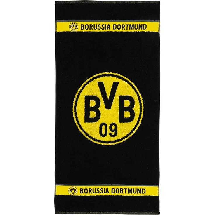 BVB Handtuch BVB-Handtuch Emblem 50x100 cm, Baumwolle (Packung, 1-St) – Bild 2