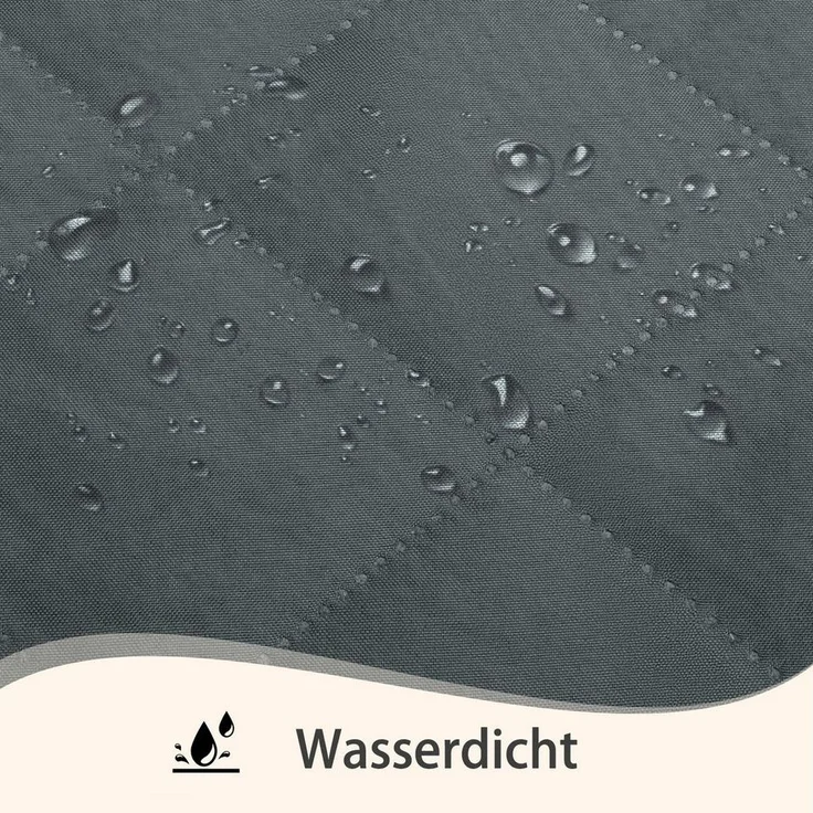 nobleza Hundematte Wasserdichte Hundedecke, Robuste Hundematte als Schutz für Sofa & Bett – Bild 3