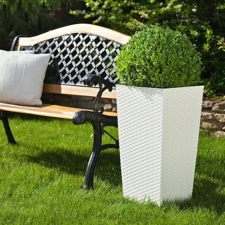 KADAX Blumentopfeinsatz 39x75cm hoch weiß – Bild 5