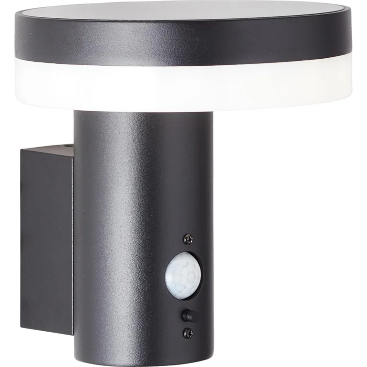 Brilliant Leuchten No. G96426-06 LED Solar Außenwandleuchte Maylam schwarz Sensor