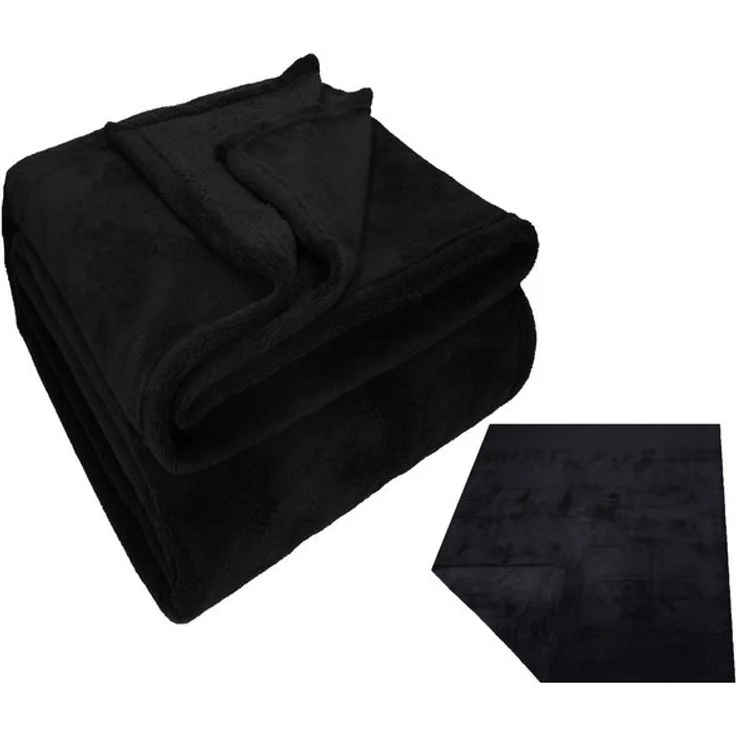 Wohndecke Kuscheldecke Fleecedecke Teddy XXL 150x200 cm, Betz, Sofadecke Decke Couch – Bild 4