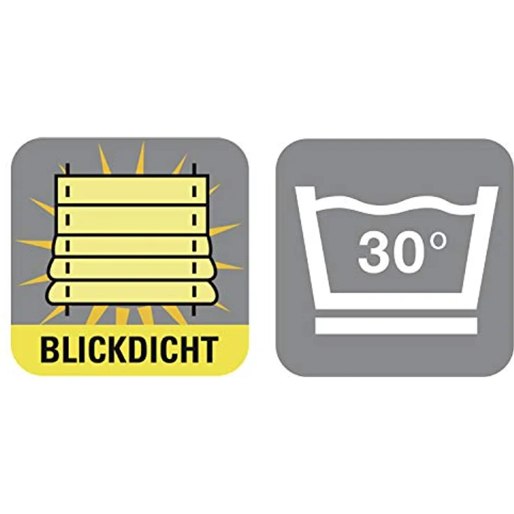 Rollo Gardinia EASYFIX Raffrollo magnetisch grau 100 x, GARDINIA, Lichtschutz, standard – Bild 6