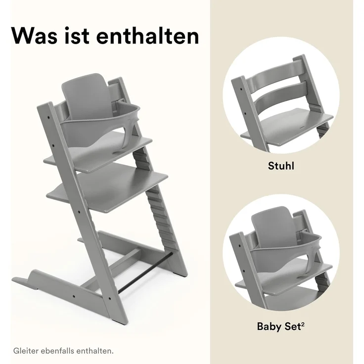 Stokke Hochstuhl Tripp Trapp® Kinderhochstuhl mit Baby Set² – Bild 7
