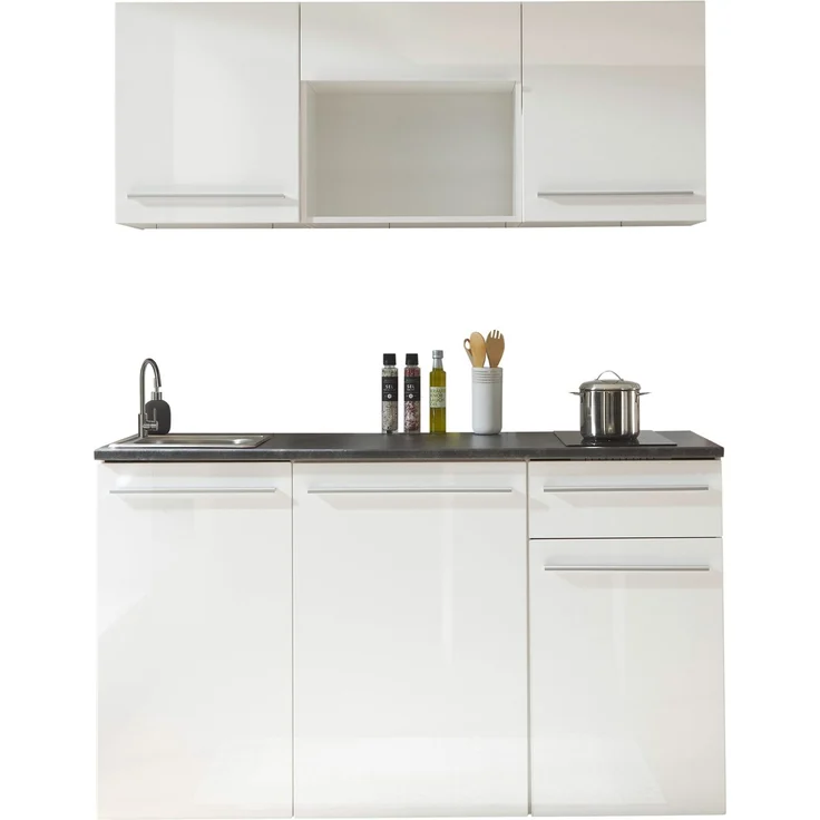 Küchenblock JAZZ SINGLE Z 160 WHITE – Bild 1