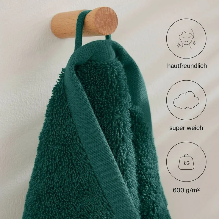 s.Oliver Handtuch s.Oliver, Premium Qualität, 600 gr/m², auch als Sets erhältlich, Walkfrottier (1-St), große Farbauswahl, auch als Duschtuch, Waschhandschuh, Gästetuch – Bild 3