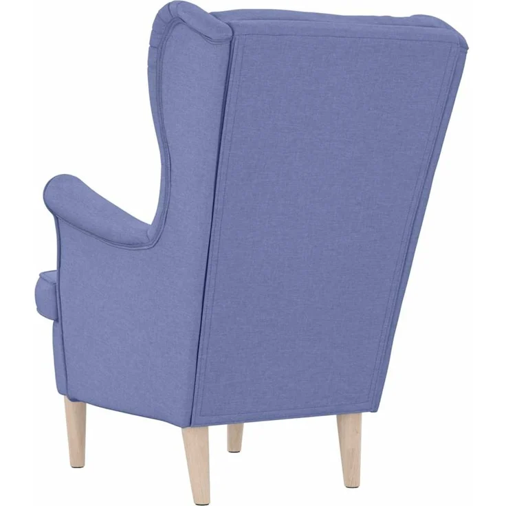 Sessel wohnzimmer, Relaxsessel Jeansblau 74 x 84 x 100 cm Stoff – Bild 6