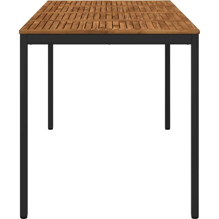 vidaXL Gartenbar-Tisch NAARDEN Natürlich und Schwarz 3394422 – Bild 4