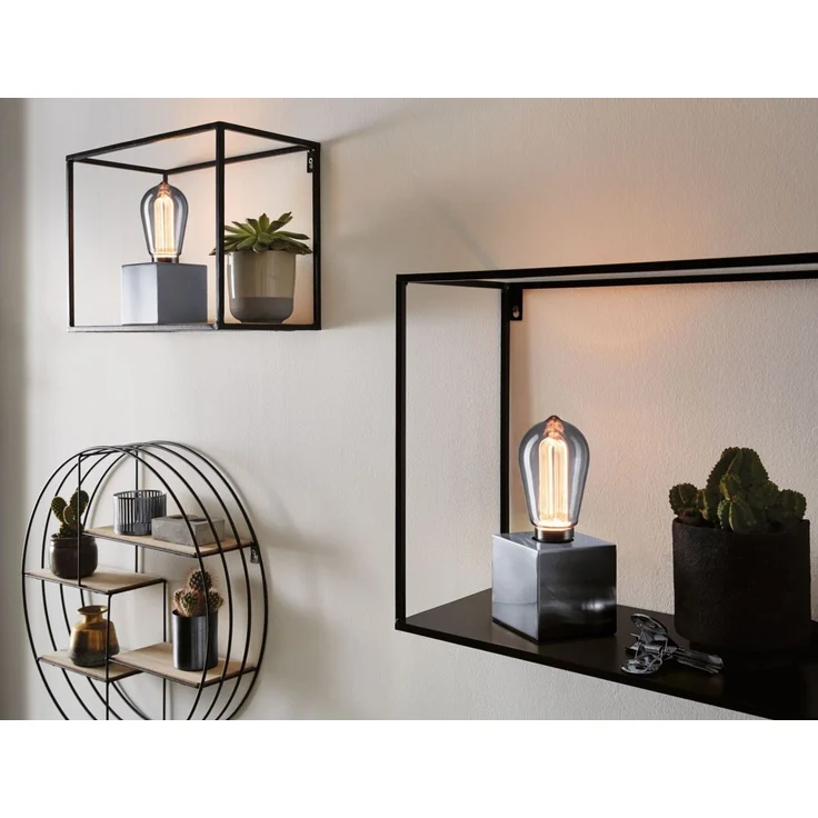 Paulmann 28880 LED Kolben Arc E27 Inner Glow Edition 1800K Rauchglas – Bild 3