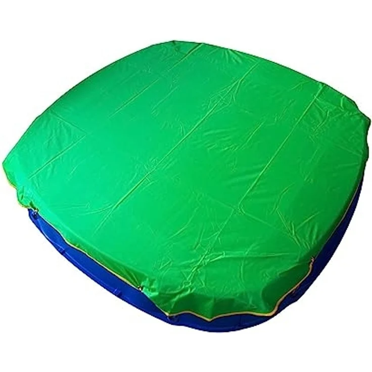 Sandkastenabdeckung Abdeckplane Abdeckhaube Wetterschutzhülle 150x150 cm grün – Bild 6