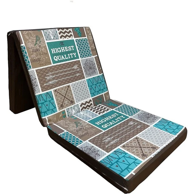Klappmatratze Gästematratze Klappmatratze für Reisebett Kamping Bett 190 x 60 x 7 cm, Goliez, (Mehrzweck) – Bild 1
