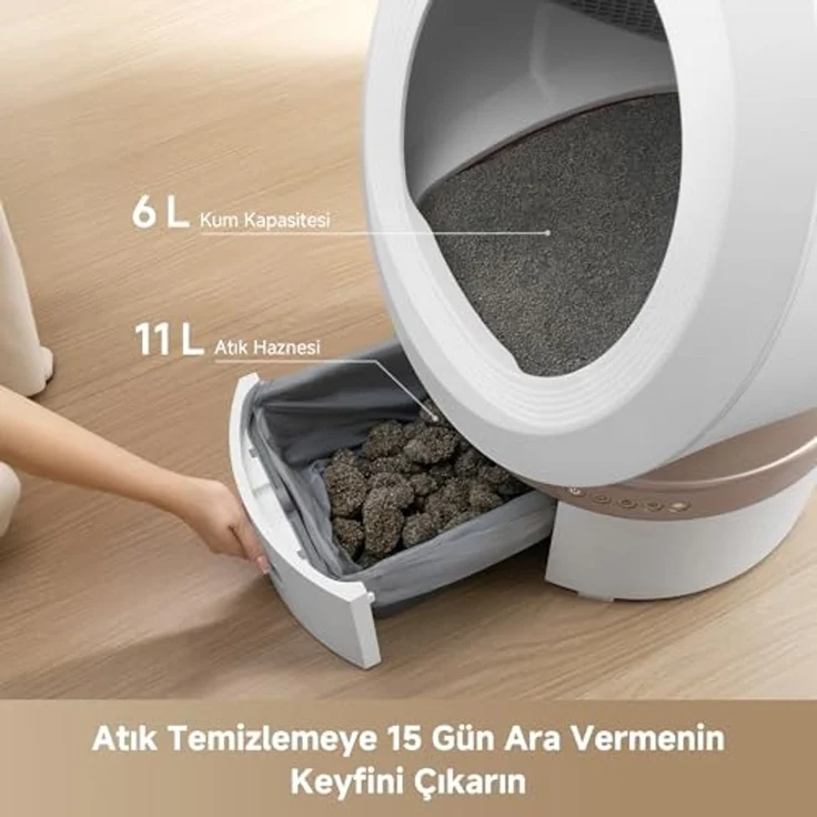 Mova MeowgicPod LR10 Prime Intelligente Katzentoilette Selbstreinigend – Bild 4
