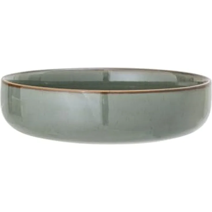 Bloomingville Schale Bloomingville Pixie Foodbowl 20 cm Grün Steingut (1 Schale), Steingut, (1 Schale)