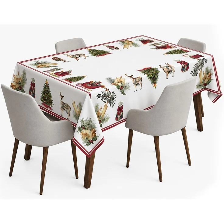 Hermia Concept 'Xmas 24' Tischdecke, Mehrfarbig, 160 x 220 cm – Bild 2