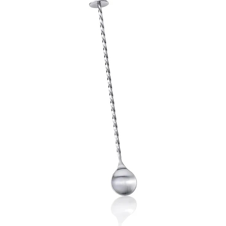 bredemeijer Longdrink spoon twisted 25. 4 cm Matt steel