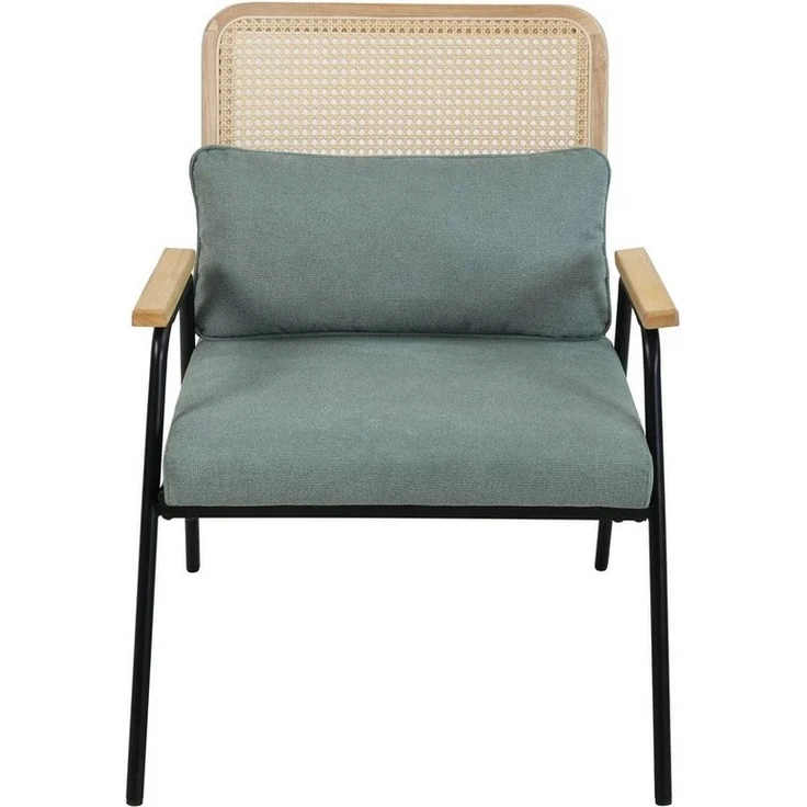 SVITA Loungesessel THEA, Loungestuhl,Holzdesign,Metallbeine,Braun – Bild 3